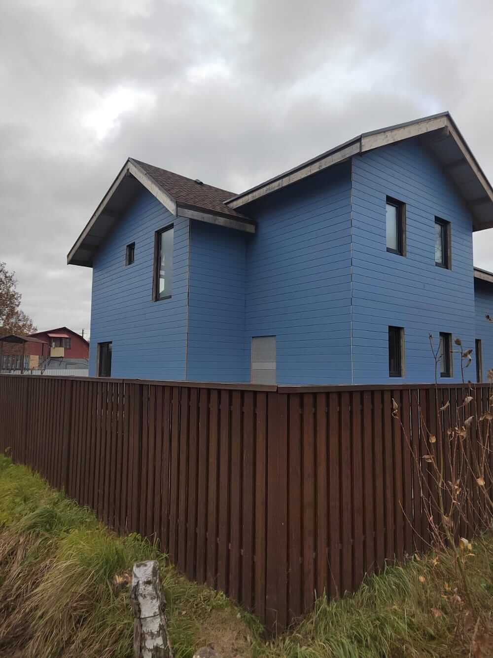 Пример заводской покраски пиломатериала - 6